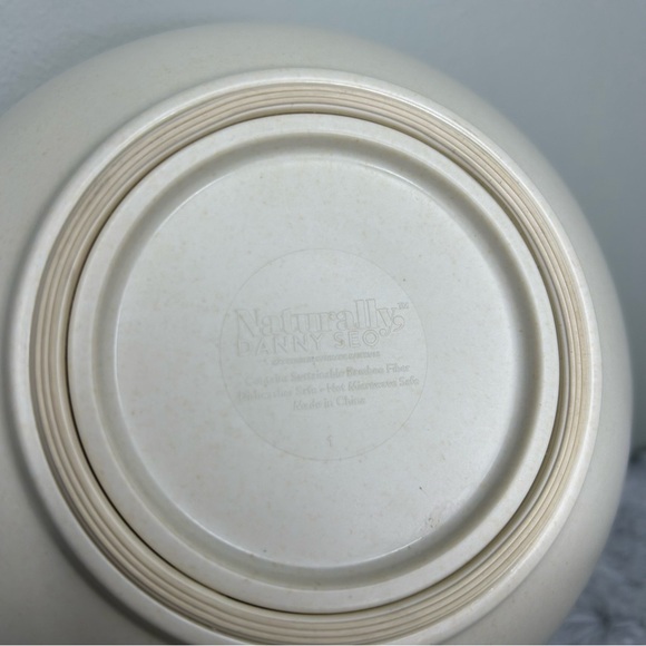 Naturally by Danny SEO Tight Seal Food Storage Bowl Decorative Floral Bamboo Lid - Picture 4 of 8